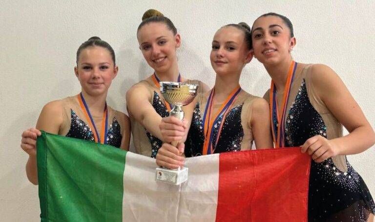 Arese medaglie Rhythmic’s Team