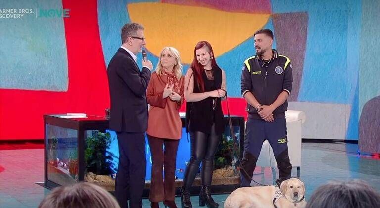 Limbiate protagonista in Tv: l’eccellenza del Centro Cani Guida Lions brilla a “Che Tempo Che Fa” Limbiate cani guida Lions Vanessa Casu