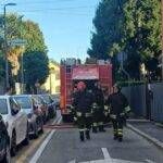 Bollate incendio soccorsi