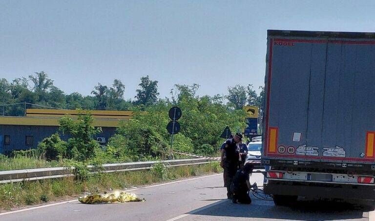 incidente ciclista uboldo morto