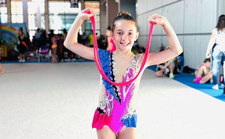 Arese, Giorgia Cipullo campionessa italiana di ginnastica categoria fune Arese Giorgia Cipullo ginnastica