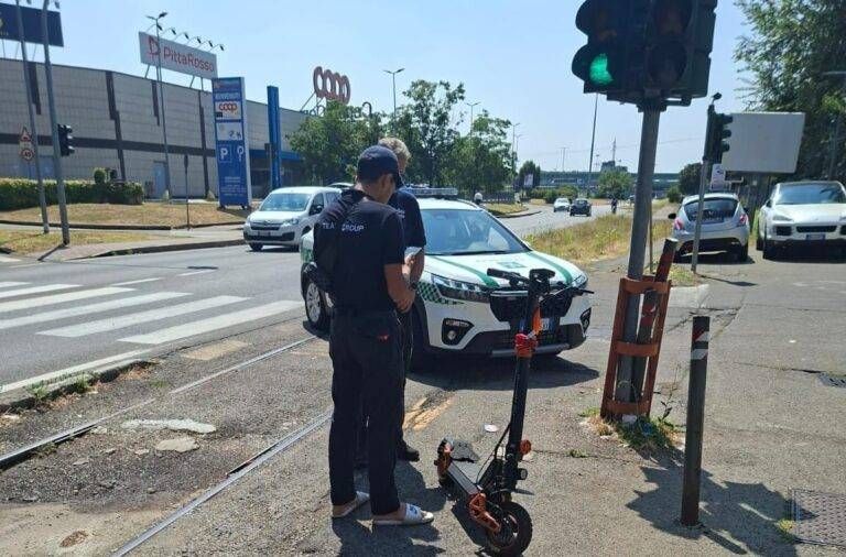 Cormano controlli monopattino