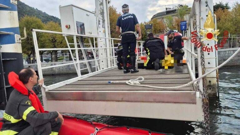 Como, persona cade nel lago: salvata da un carabiniere al molo Sant’Agostino IMG 20260826 WA0012 1 768x432