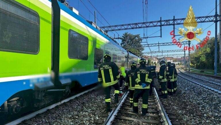 monza investita treno