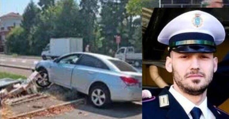 Fuori pericolo il comandante di Rovellasca, già in forza a Paderno Dugnano, trascinato da un’auto che non si è fermata all’alt Rovellasca Paderno Diego Monopoli
