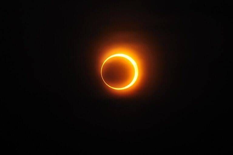 Solar annular eclipse of January 15 2010 in Jinan China 768x510