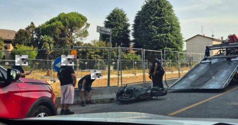 Paderno Dugnano motociclista