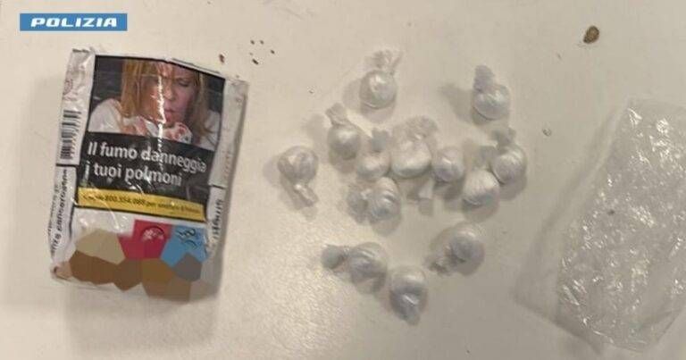 Varese fermato cocaina