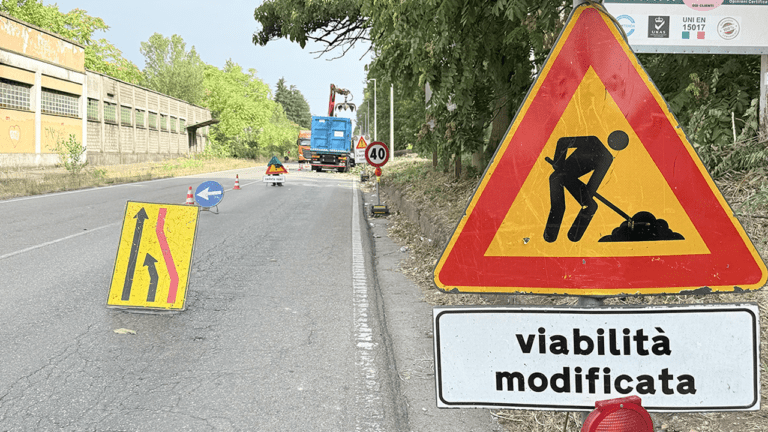 Milano-Limbiate, primo cantiere a Paderno: restringimenti sulla Statale dei Giovi metrotramvia lavori paderno 768x432