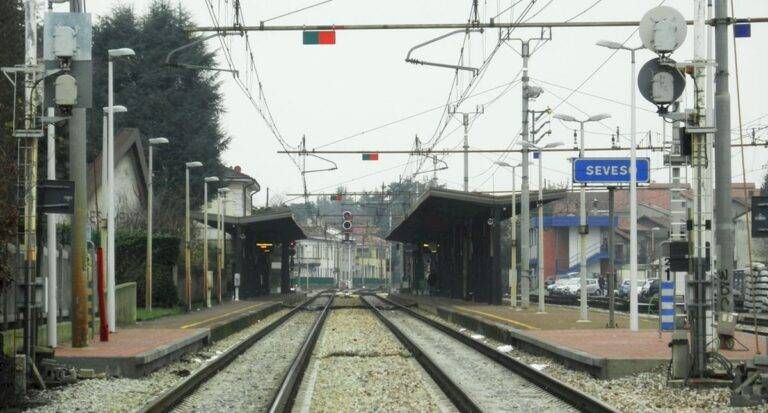 Maltempo, treni fermi tra Palazzolo Milanese e Seveso: disagi sulla linea treni seveso linea
