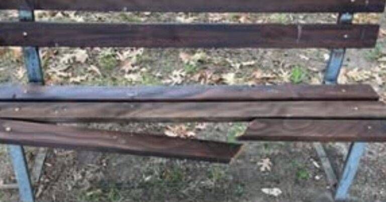 Paderno Dugnano, vandalizzata una panchina appena sistemata al Parco Belloni Paderno vandalizzata panchina